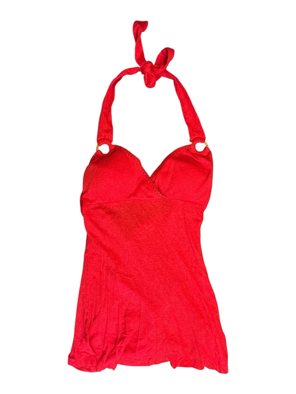 Guess Red Halter Tank Top